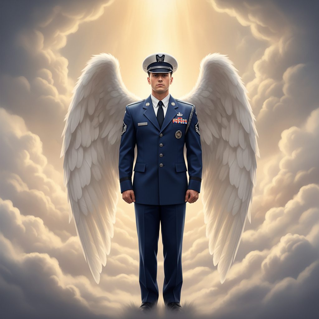 Air Force angel — military memorial tribute