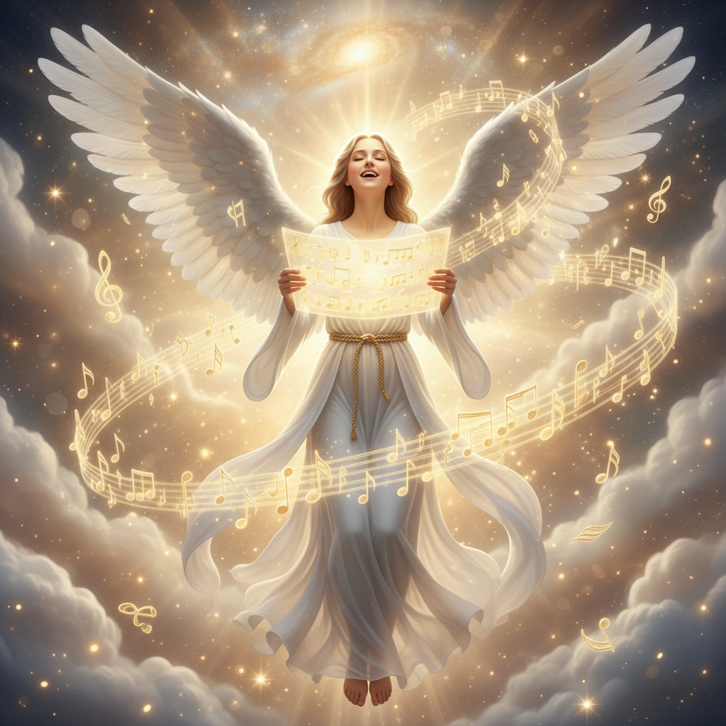 Choir Angel — celestial memorial guardian